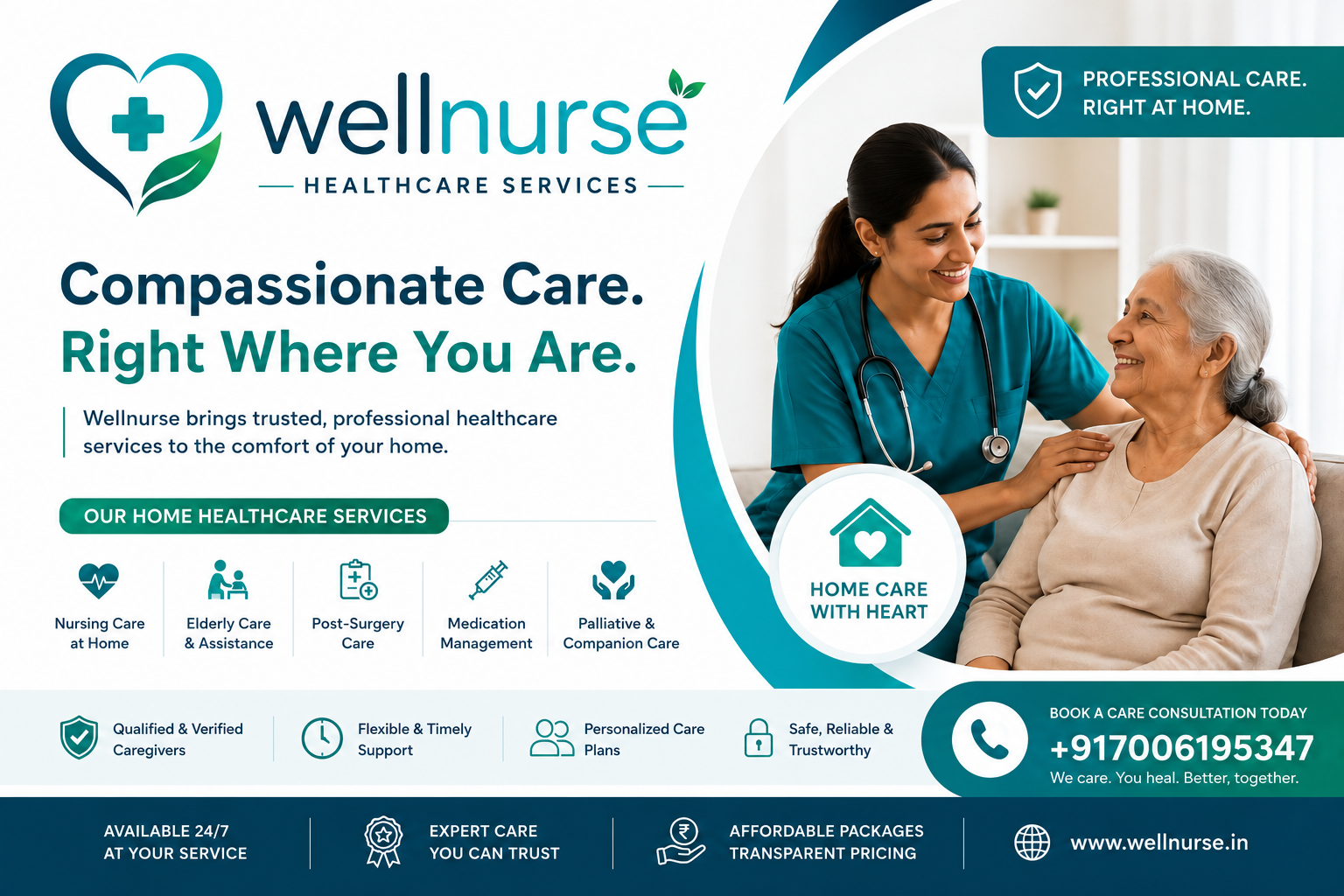 Wellnurse nurse providing home care